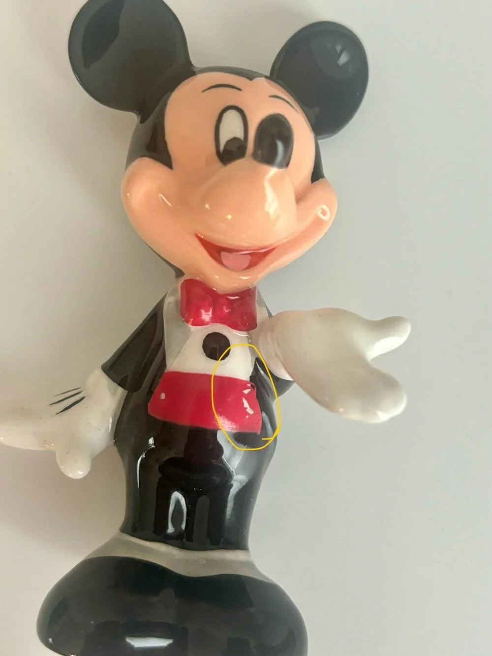Vintage Mickey & Minnie Bride and Groom Salt & Pepper Shakers